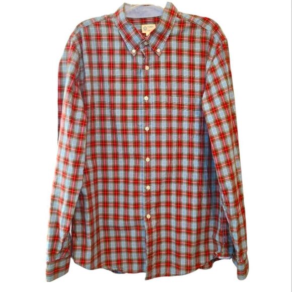 J. Crew Shirtings Cotton Plaid Button Down Shirt - Picture 1 of 11